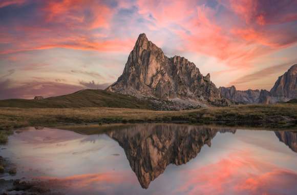 Alps Mountain Nature Reflection