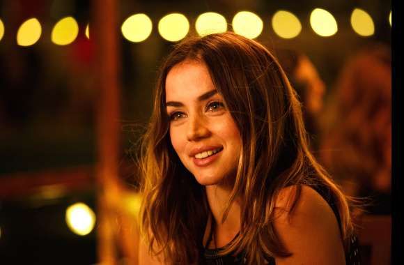 Ana de Armas Overdrive HD Smile Wallpaper