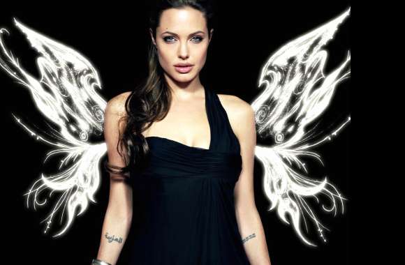 Angelina Jolie A Celestial Beauty wallpapers hd quality