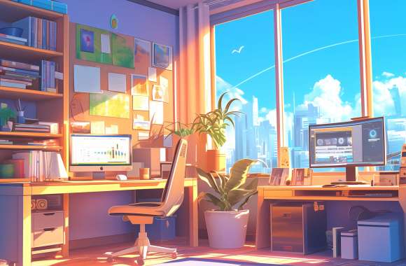 Anime-Inspired Room