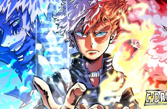 Anime My Hero Academia Dabi (Boku No Hero Academia) Shoto Todoroki Endeavor (Boku No Hero Academia)