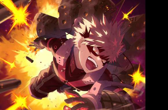 Anime My Hero Academia Katsuki Bakugou wallpapers hd quality