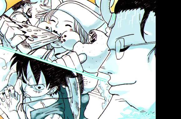 Anime One Piece Bartholomew Kuma Monkey D. Luffy Jewelry Bonney