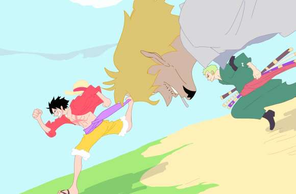 Anime One Piece Monkey D. Luffy Sanji (One Piece) Roronoa Zoro