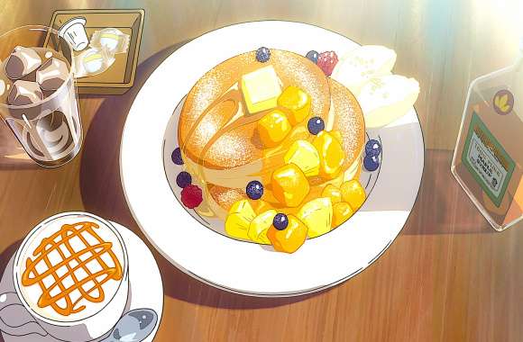 Anime Pancake Delight