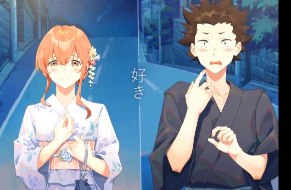 Anime Shouko Nishimiya Shouya Ishida A Silent Voice