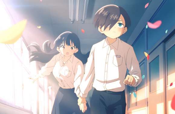 Anime The Dangers In My Heart Anna Yamada (The Dangers In My Heart) Ichikawa Kyoutarou (The Dangers In My Heart) 8k Ultra