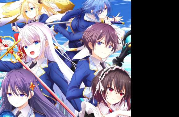 Anime The Demon Sword Master Of Excalibur Academy wallpapers hd quality