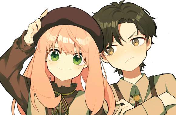 Anya Forger Damian Desmond Anime Spy X Family 8k Ultra