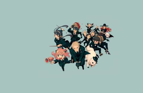 Anya Forger Loid Forger Yor Forger Yuri Briar Bond (Spy X Family) Anime Spy X Family