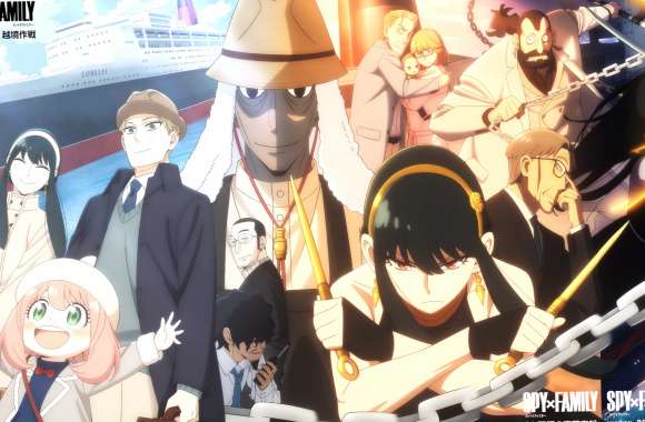 Anya Forger Yor Forger Loid Forger Anime Spy X Family