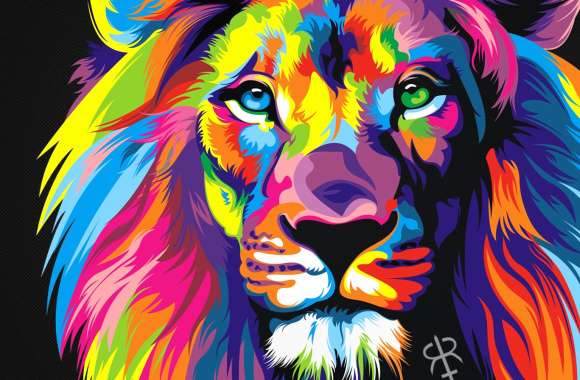 Artistic Lion