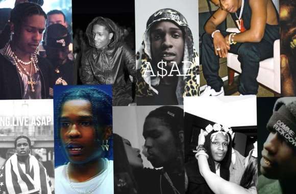 ASAP ROCKY COLLAGE