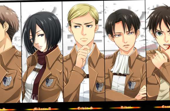 Attack on Titan Main Characters