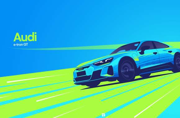 Audi etron GT art