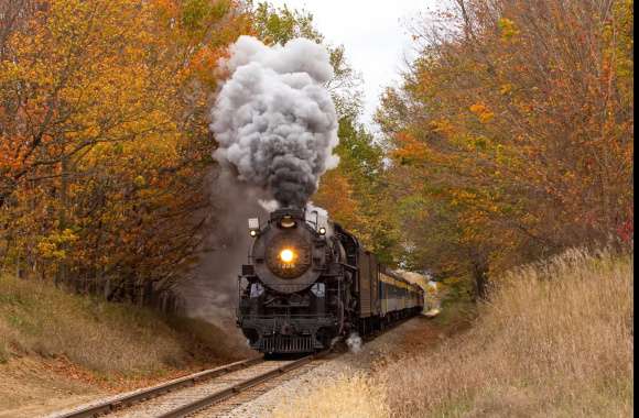 Autumn Steam Train Adventure -