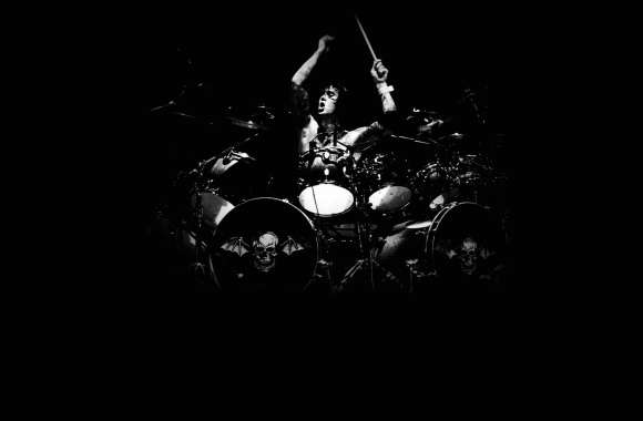 Avenged Sevenfold Drumming Power Unleashed wallpapers hd quality