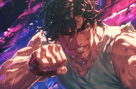 Baki Hanma in Action – Anime Wallpaper wallpapers hd quality