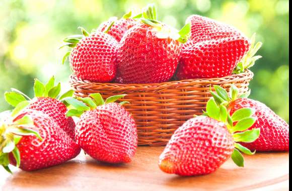 Basket Berry Red Food Strawberry