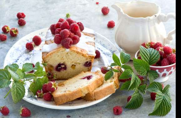 Berry Raspberry Pastry Food Cake