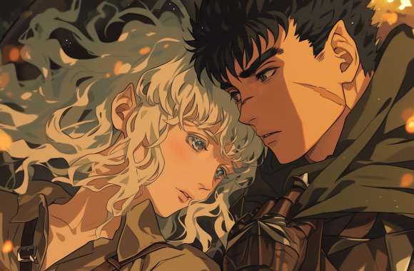 Berserk Guts and Griffith