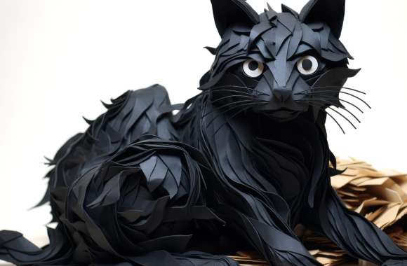 Black Cat - Artistic Desktop Background wallpapers hd quality