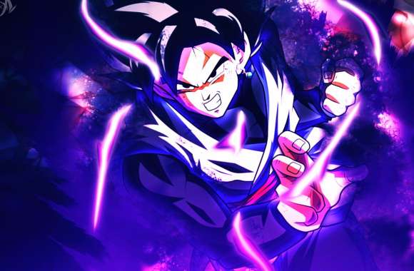 Black Goku in Action - Dragon Ball Super