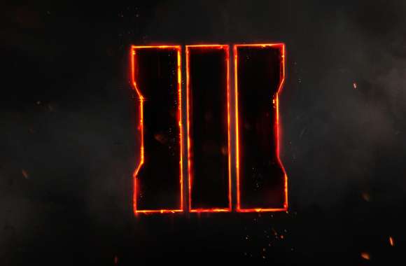 Black Ops III Ember Logo wallpapers hd quality