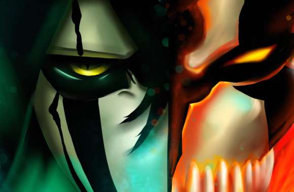 Bleach Ulquiorra Cifer vs. Ichigo Kurosaki wallpapers hd quality