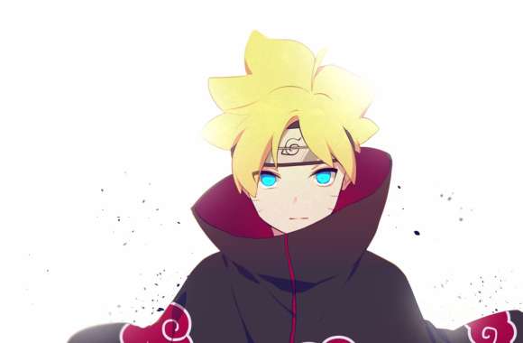 Blonde Boruto in Akatsuki -