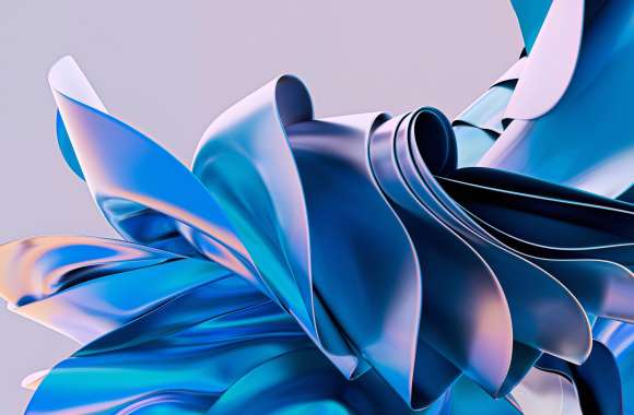 Blue abstract 3D background