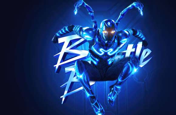 Blue Beetle - DC Comics Superhero Background