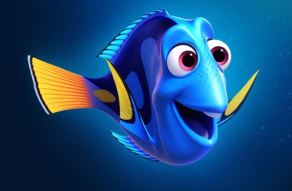 Blue Tang Fish Cartoon