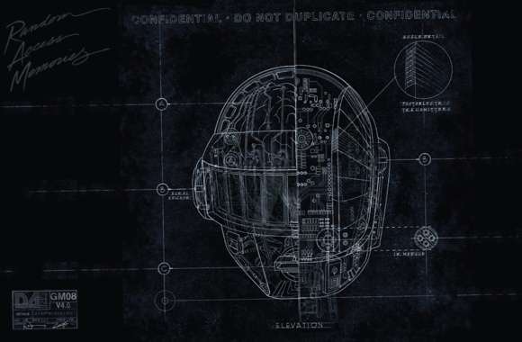 Blueprint Music Daft Punk wallpapers hd quality