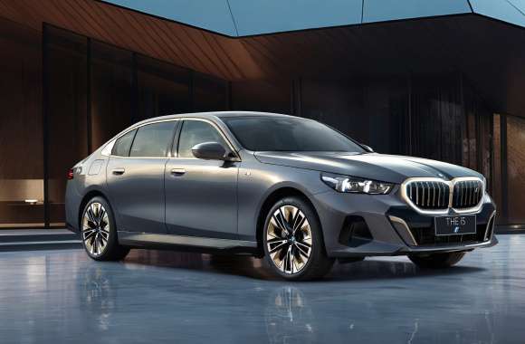 BMW i5 M Sport - Sleek and Sporty Vehicle Background