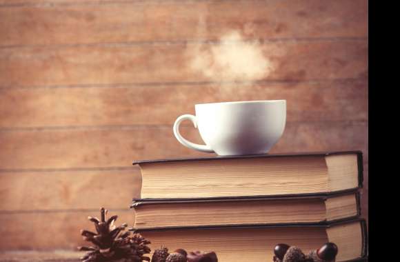 Book Cup Food Coffee wallpapers hd quality