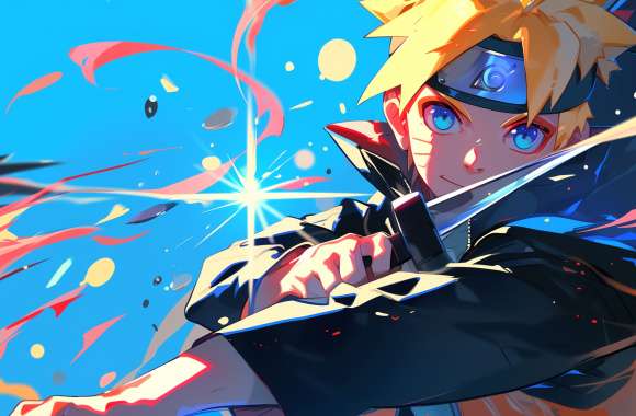 Boruto Uzumaki in Action