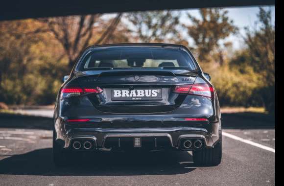 Brabus 800 E63 High-Performance Luxury Car Desktop Background