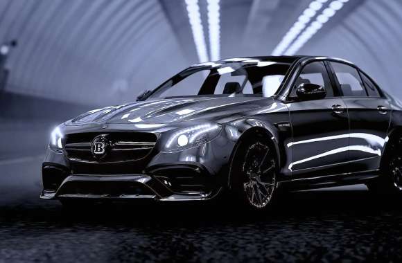 Brabus 800 E63 – High-Performance Luxury Car Background