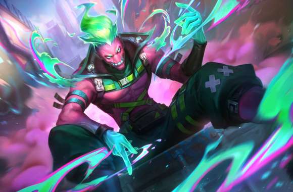 Brand (League Of Legends) Video Game League Of Legends