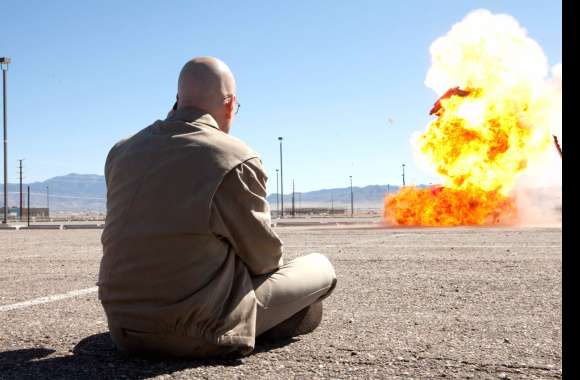 Breaking Bad Wallpaper Iconic Explosion Moment HD