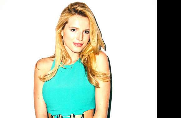 Brown Eyes American Singer Actress Blonde Celebrity Bella Thorne