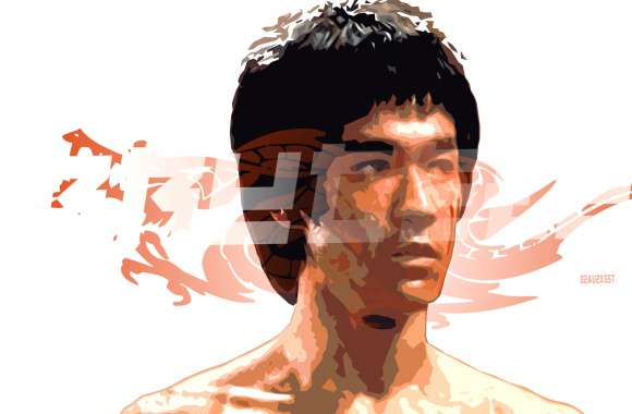 Bruce Lee Kung Fu Dragon wallpapers hd quality