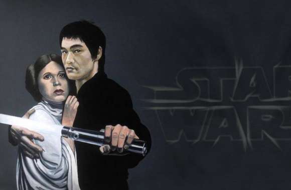 Bruce Lee Star Wars Sci-Fi