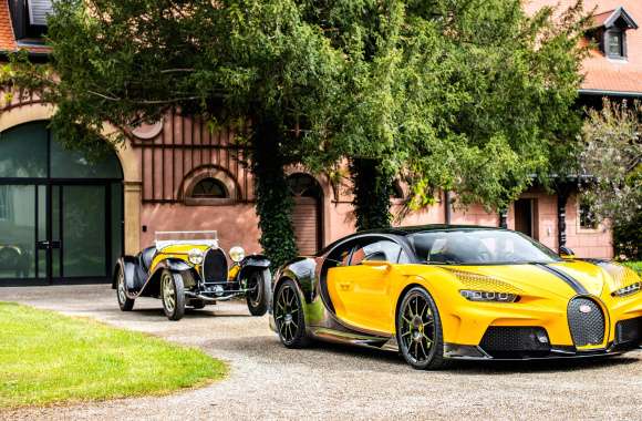 Bugatti Type 55 & Bugatti Chiron Super Sport 55 One of One