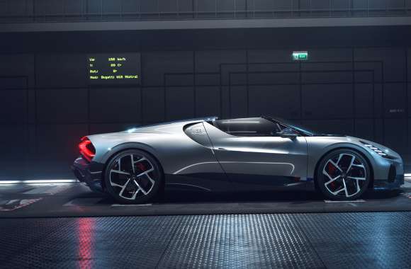 Bugatti W16 Mistral Futuristic