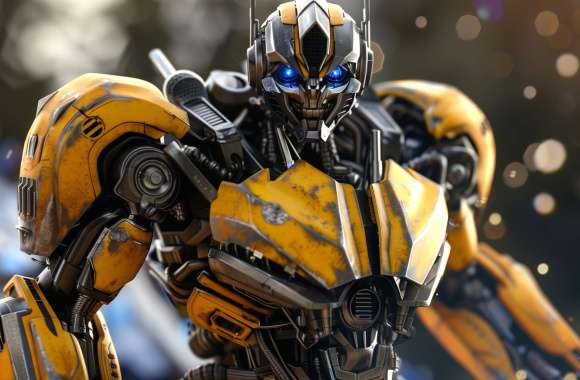 Bumblebee Transformers - Dynamic Movie Hero Desktop Background