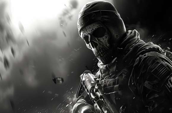 Call of Duty Ghosts – Intense Soldier in Action