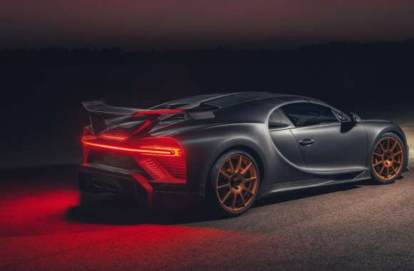 Car Black Car Coupé Hypercar Vehicle Bugatti Chiron Pur Sport
