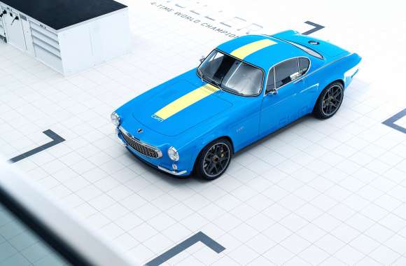 Car Vehicle Volvo P1800 Cyan